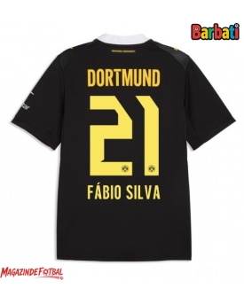 Borussia Dortmund Fabio Silva #21 Tricou Fotbal Replică 2026-27 Barbati Deplasare Borussia Dortmund Fabio Silva #21 Tricou Fotbal Replică 2026-27 Barbati Deplasare